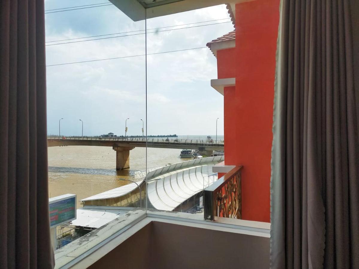 Bao Anh Motel Ha Tien Bagian luar foto